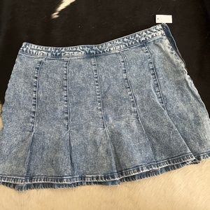 Denim Mini Skirt